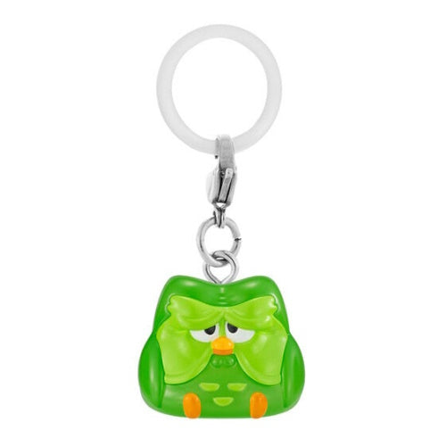 Duolingo Green Owl Mascot Dangler Series Bandai 1-Inch Key Chain