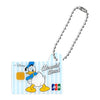 Disney Characters JCB Card Metal Charm Series Bandai 1.5-Inch Key Chain