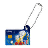 Disney Characters JCB Card Metal Charm Series Bandai 1.5-Inch Key Chain