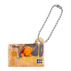 Disney Characters JCB Card Metal Charm Series Bandai 1.5-Inch Key Chain
