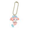 Sanrio Characters Mermaid Swing Mascot Series Bandai 1-Inch Key Chain