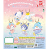 Sanrio Characters Mermaid Swing Mascot Series Bandai 1-Inch Key Chain