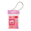 Sanrio Characters Tile Sticker Sheet Mascot Bandai 1-Inch Key Chain