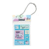 Sanrio Characters Tile Sticker Sheet Mascot Bandai 1-Inch Key Chain
