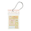 Sanrio Characters Tile Sticker Sheet Mascot Bandai 1-Inch Key Chain