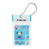 Sanrio Characters Tile Sticker Sheet Mascot Bandai 1-Inch Key Chain