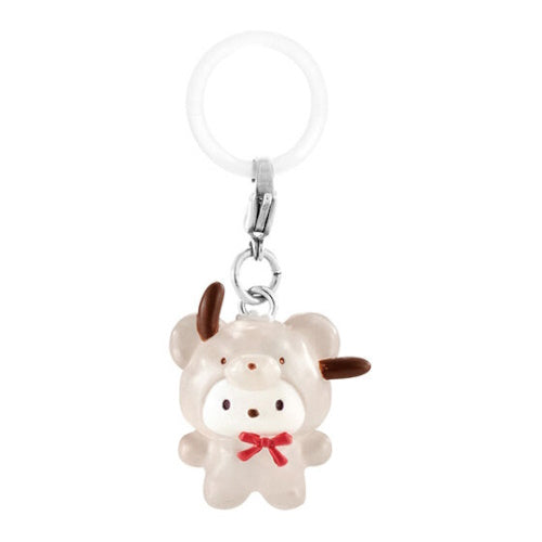 Sanrio Characters LaTeKuma Mascot Dangler Bandai 1-Inch Key Chain
