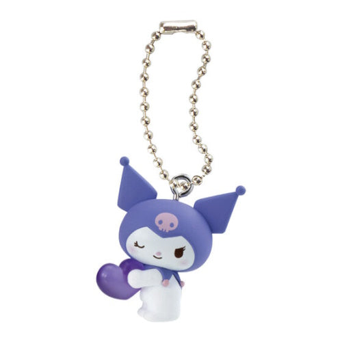 Sanrio Characters Friendly Pair Swing Series Bandai 1-Inch Key Chain