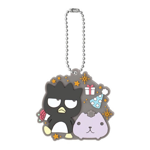 Sanrio x Capybara-San 20th Rubber Mascot Bandai 2-Inch Key Chain