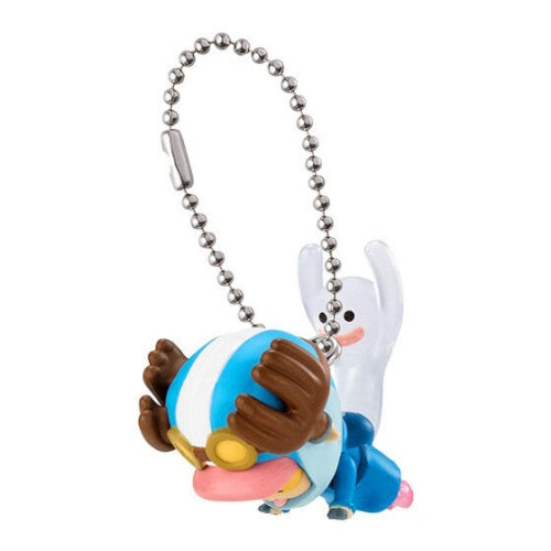 One Piece Negative Swing Mascot Series Bandai 1.5-Inch Key Chain