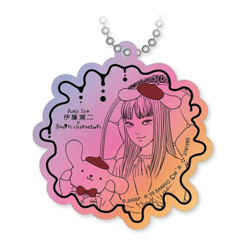 Junji Ito x Sanrio Characters Acrylic Charm Series Bandai 1.5-Inch Key Chain