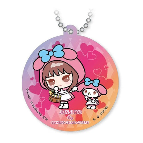 Junji Ito x Sanrio Characters Acrylic Charm Series Bandai 1.5-Inch Key Chain