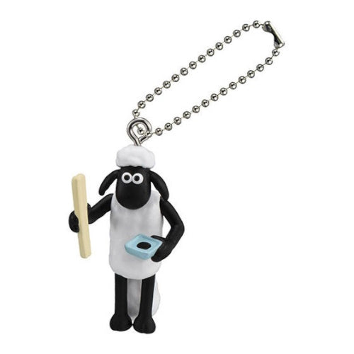 Shaun The Sheep Sushi Mascot Series Bandai 1.5-Inch Key Chain