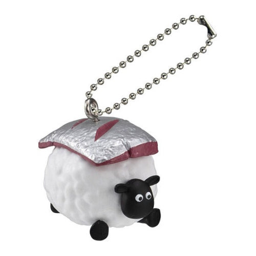 Shaun The Sheep Sushi Mascot Series Bandai 1.5-Inch Key Chain