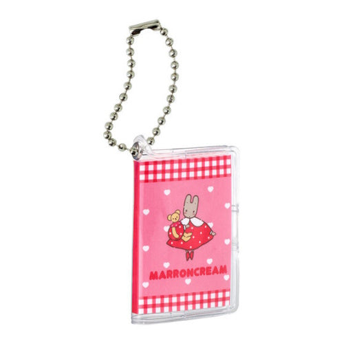Sanrio Characters Profile Book Mame Gasha Bandai 2-Inch Key Chain