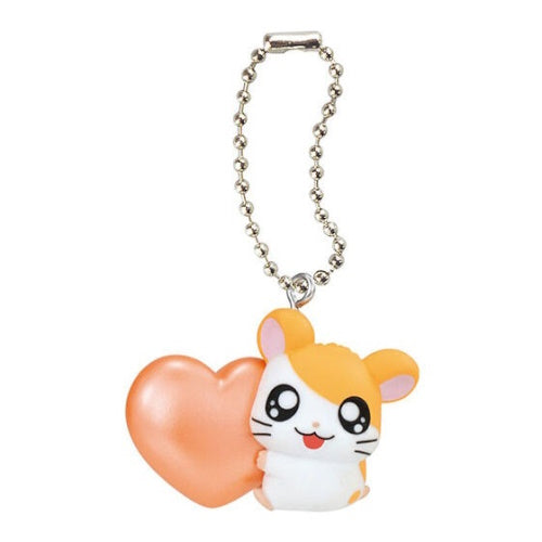 Hamtaro Heart Swing Mascot Series Bandai 1-Inch Key Chain