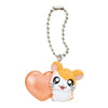 Hamtaro Heart Swing Mascot Series Bandai 1-Inch Key Chain