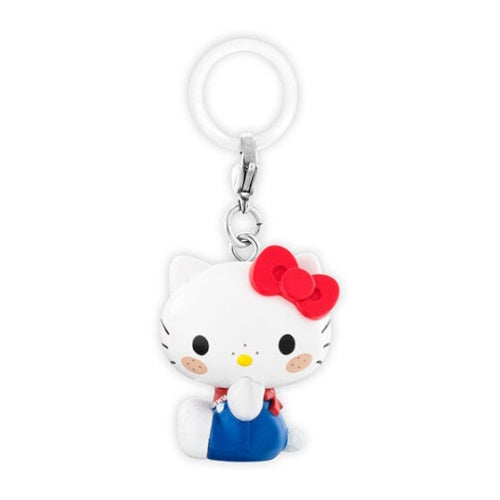 Monchhichi x Hello Kitty Dangler Mascot Series Bandai 1-Inch Key Chain