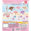 Sanrio Sugarbunnies Dangler Mascot Series Bandai 1-Inch Key Chain