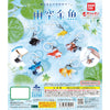 Rainy Sky Goldfish Dangler Mascot Series Bandai 1-Inch Key Chain