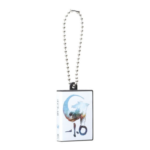 Godzilla Toho Kaiju DVD Miniature Charm Series Bandai 1-Inch Key Chain