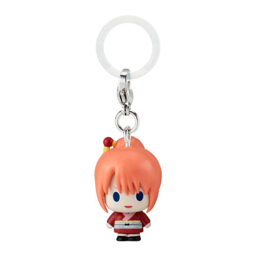 Gintama Yoshiwara in Flames Dangler Mascot Series Bandai 1-Inch Key Chain