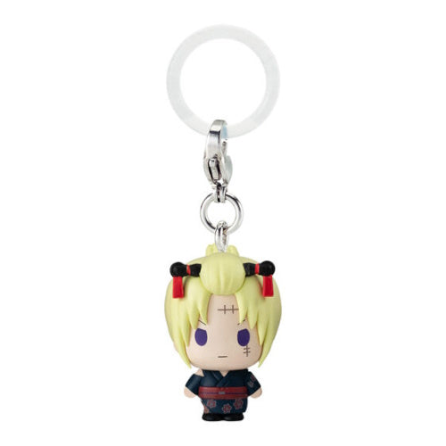Gintama Yoshiwara in Flames Dangler Mascot Series Bandai 1-Inch Key Chain