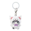 Sanrio Characters Flocked Fluffy Snow Polar Bear Dangler Mascot Bandai 1-Inch Key Chain