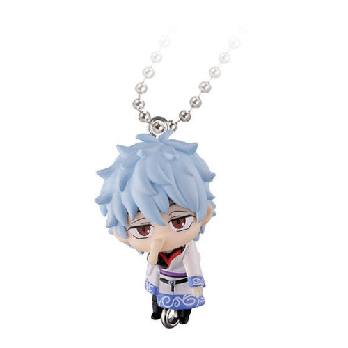 Gintama Pinch And Connect Series Vol. 01 Bandai 1-Inch Key Chain