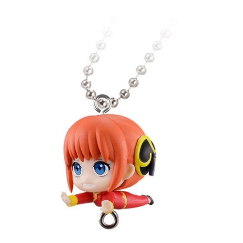 Gintama Pinch And Connect Series Vol. 01 Bandai 1-Inch Key Chain
