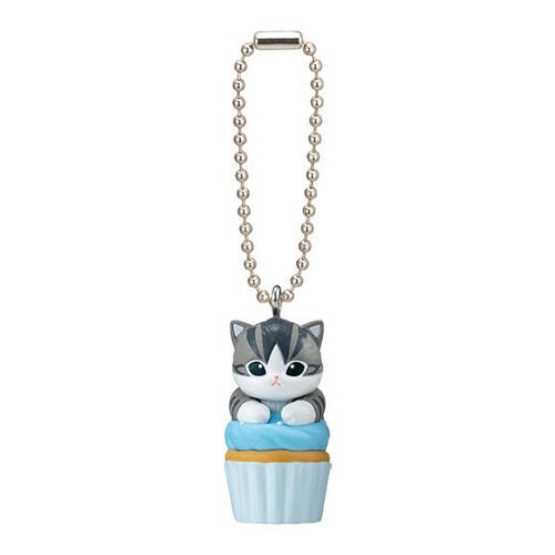 Mofusand Cupcake Cat Mascot Series Bandai 2-Inch Key Chain
