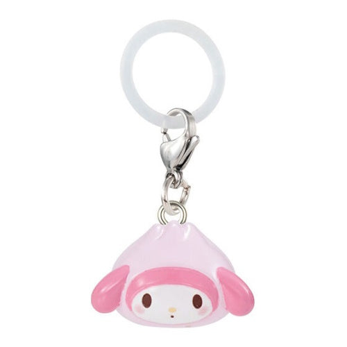 Sanrio Characters Narikiri Man Dangler Mascot Series Bandai 1-Inch Key Chain