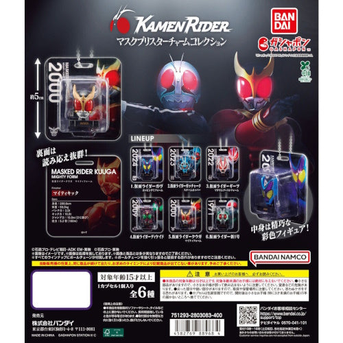 Kamen Rider Mask Blister Charm Series Bandai 2-Inch Key Chain