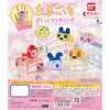 Tamagotchi Clear Ring Series Bandai 1-Inch Collectible Toy Ring