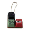 Minecraft Keyboard Charm Series Bandai 1.5-Inch Key Chain