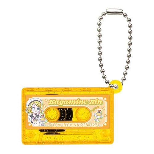 Hatsune Miku Cassette Tape Charm Series Bandai 2-Inch Key Chain