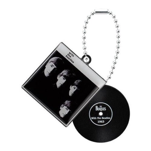 The Beatles Die Cast Record Charm Series Bandai 1.5-Inch Key Chain