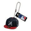 New Era 59Fifty MLB On Field Cap Miniature Swing Bandai 1.5-Inch Key Chain
