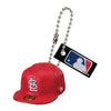 New Era 59Fifty MLB On Field Cap Miniature Swing Bandai 1.5-Inch Key Chain