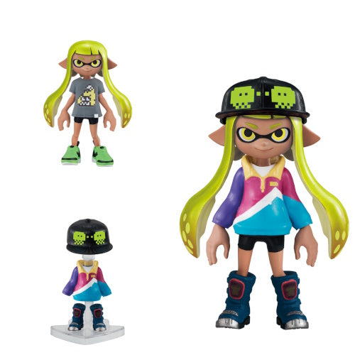 Splatoon 2 Kisekae Gear Collection Bandai 3-Inch Collectible Toy