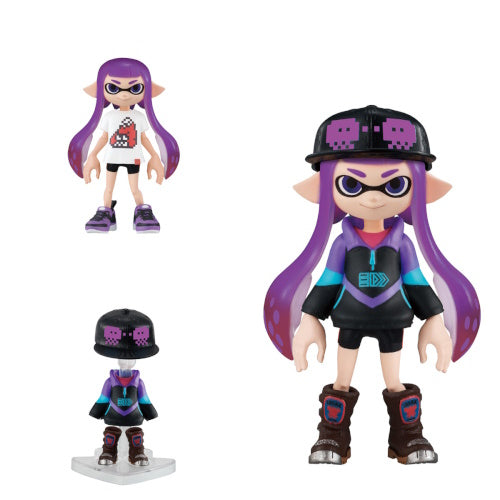 Splatoon 2 Kisekae Gear Collection Bandai 3-Inch Collectible Toy