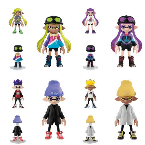 Splatoon 2 Kisekae Gear Collection Bandai 3-Inch Collectible Toy