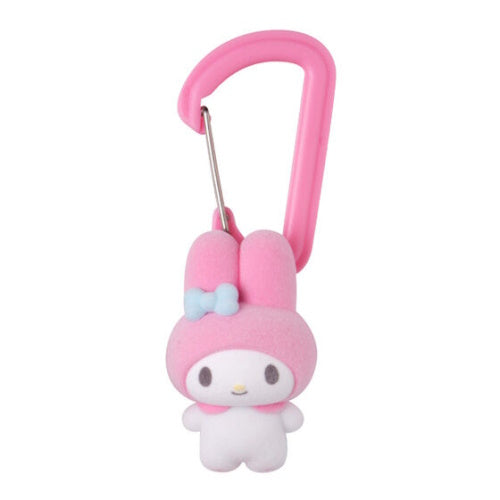 Sanrio Characters Colorful Carabiner Mascot Charm Bandai 2-Inch Key Chain