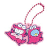 Crayon Shin Chan x Sanrio Hapidanbui Rubber Mascot Series Bandai 2-Inch Key Chain