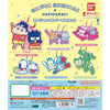 Crayon Shin Chan x Sanrio Hapidanbui Rubber Mascot Series Bandai 2-Inch Key Chain