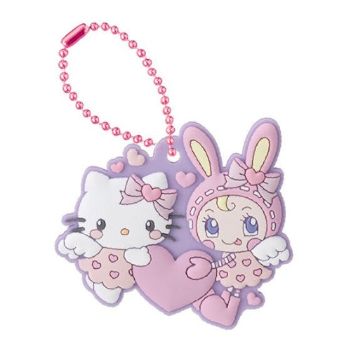 Mezzo Piano x Sanrio Characters Rubber Mascot Series Bandai 2-Inch Key Chain