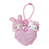 Mezzo Piano x Sanrio Characters Rubber Mascot Series Bandai 2-Inch Key Chain