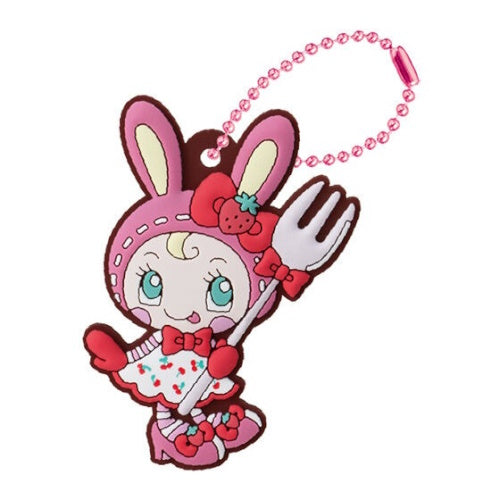Mezzo Piano x Sanrio Characters Rubber Mascot Series Bandai 2-Inch Key Chain