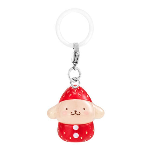 Sanrio Characters Strawberry Dangler Mascot Series Bandai 1-Inch Key Chain