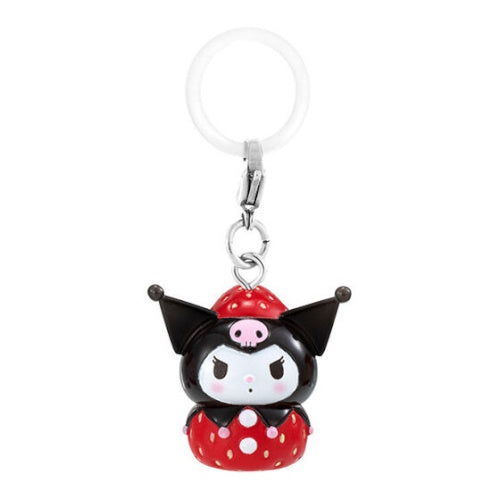 Sanrio Characters Strawberry Dangler Mascot Series Bandai 1-Inch Key Chain
